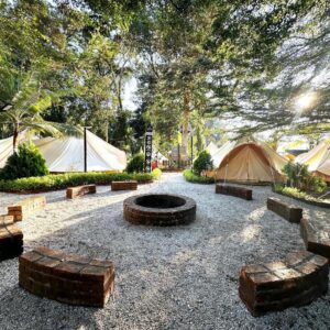 dinner campsite